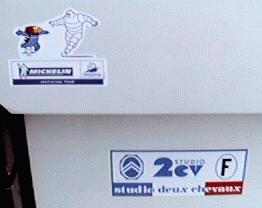 Stickers, Michelin & Studio 2CV